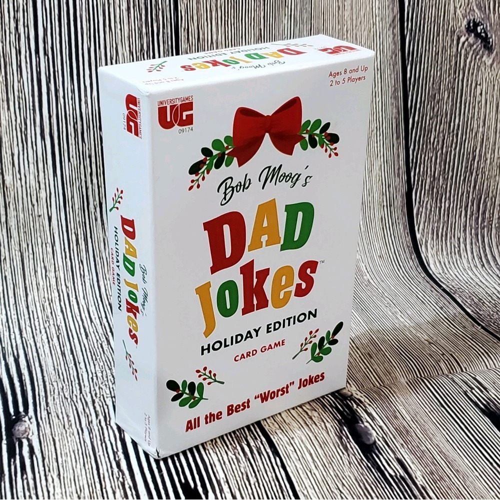 Dad Jokes Holiday Edition Matching Card Game 2024 University Games | Bob Moog's - Picture 7 of 7